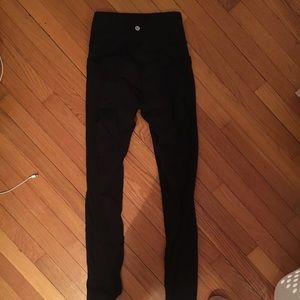 Long mesh lulu lemon leggings